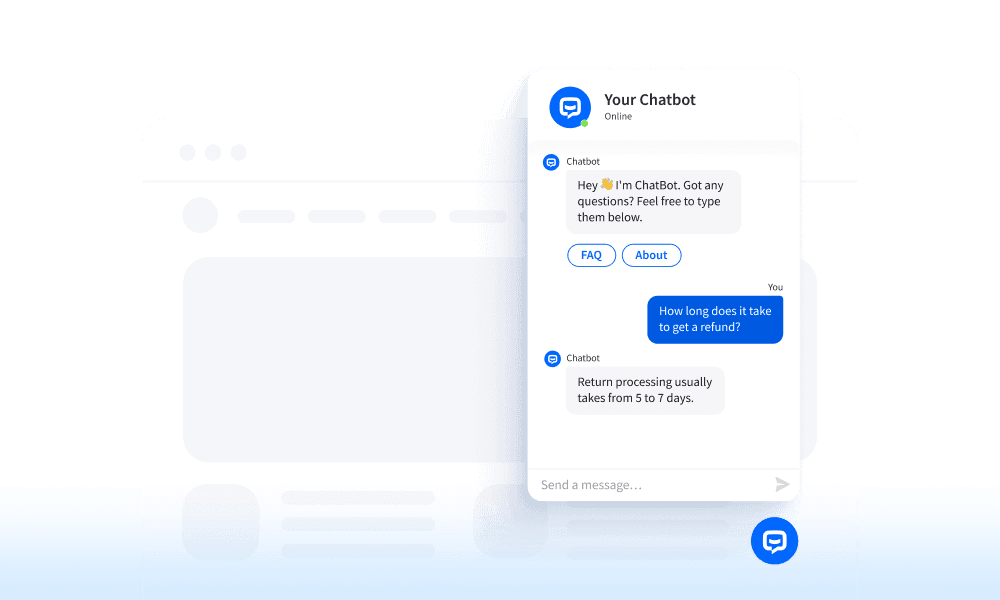 Chat Widget for website